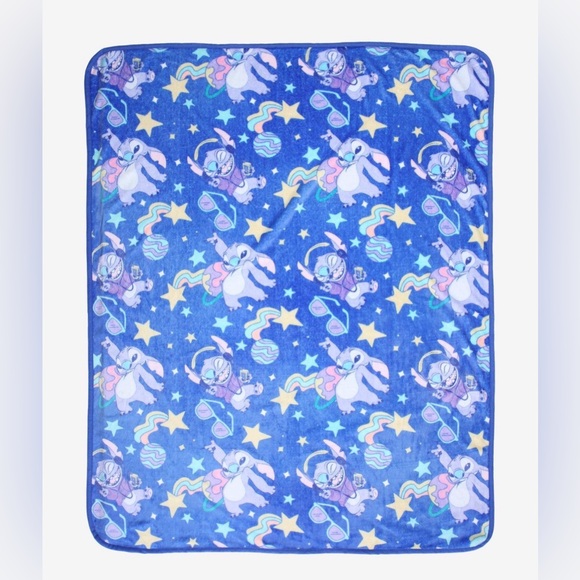 Disney Other - Disney Stitch Dancing Throw Blanket- NWT